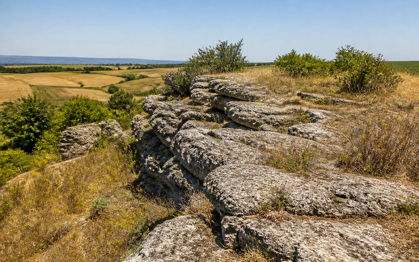 Бутештский риф, Глоденский район